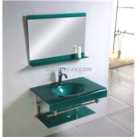 Glass Basin Bathroom Cabinet (DS-1005G)