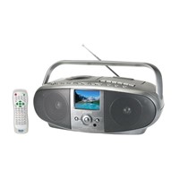 PC-6089 PLL AM/FM Stereo Radio DVD/TV Player with Cassette Recorder And TFT LCD Display