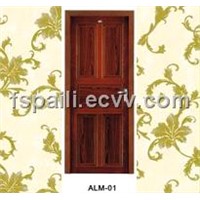 Three-Star Aluminium Wooden Door (ALM-01)