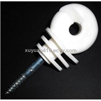 Wood Screw-In Ring Insulator for Electric Fencing