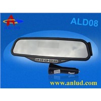 bluetooth handsfree mirror,Bluetooth handsfree car kit support SD card and MP3
