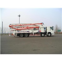 Concrete Pump with Boom