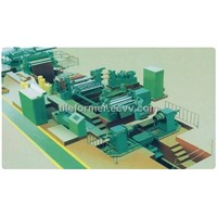 High Speed Uncoiling Slitting Recoiling Line