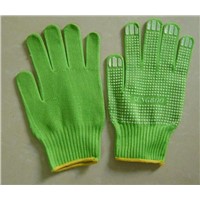 Rubber-Dotted Gloves