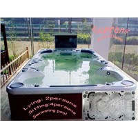 Middle Swimming Pool with Hot Tub And Jacuzzi (SR851)