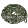6-7mm Green Round Freshwater Pearl Opera Necklace