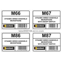 Barcode Label Adhesive Sticker