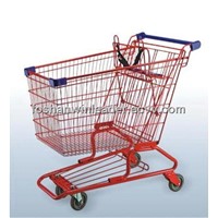 YLD-281 150L Canadian Wire Shopping Cart