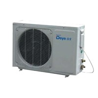 Air-sourced heat pump (lateral-blow)