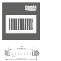 Double deflection grille SG-D