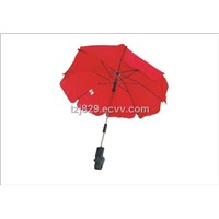 Floral Edge Baby Stroller Umbrella