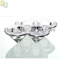 Glass Candle Holder(SG-C8289)