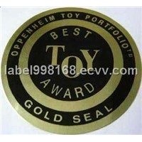 Gold-foiled Printing Label