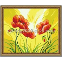Hand Made Oil Painting - Blossoming