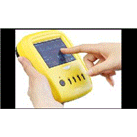 Handheld Touch Screen Patient Monitor