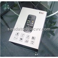 Qwerty Dual Camera Dual Sim Mobile Phone Quad Band E88