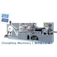 Wet towel packing machine