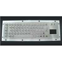 Metal Keyboard with Touchpad