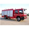 Isuzu Single Axle Water Tank Fire Truck