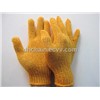 Orange Nylon Bath Gloves-Dkd103