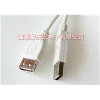 100pcs/1lot USB Cable USB 2.0 Extension Cable Printer Cable L=2m