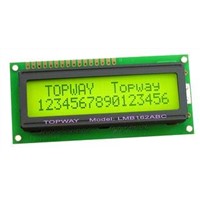 16X2 Character LCD Display Alphanumeric COB Type LCD Module (LMB162A)
