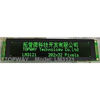202X32 Graphic LCD Display COB Type LCD Module (LM3121B) with Weighing Scale