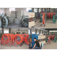 Cable Snakes with Tiger Rod/Fiberglass Duct Rodders
