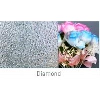 Clear Figured Glass Diamond