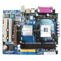 Computer Motherboard - Intel 845E with CPU Socket 478