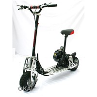 EVO-2x the First One 2-Speed Gearbox 49cc Gasoline Scooter in the World (EPA Approved)