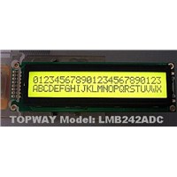 24X2 Character LCD Display Alphanumeric COB Type Character LCD Module (LMB242A)