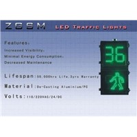 LED Traffic Walkman & Seconds Countdown Pedestrian Signal