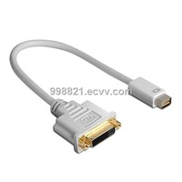 Mini Displayport Male to DVI Cable