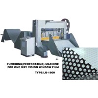 Perforating Machine for One Way Vision windows Film