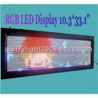 Programmabled LED Moving Sign