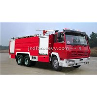 Shanqi 6*4 Foam Fire Truck