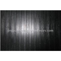 Wide Ribbed Rubber Floor