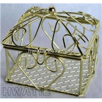 Wire Box in Gold Plated