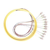 Optic Fiber Bundle Pigtail 12-core FC/APC