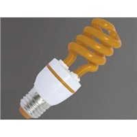 Orange Half Spiral Energy Saving Lamp