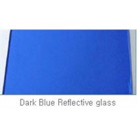 Reflective Dark Blue Glass