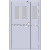 12-Leaf Fireproof Steel Door