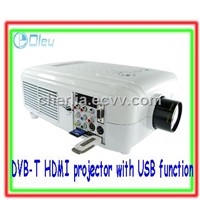 1800 Lumens LED Projector with USB