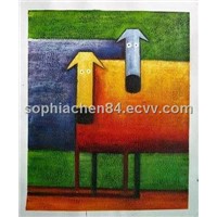 Abstract Decoration Painting (AB3047)