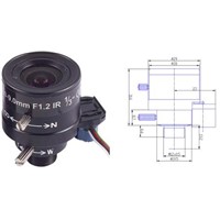 Auto Iris 4-9 Mm Board Lens