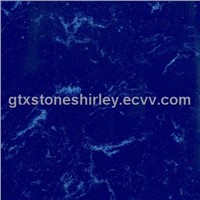 Fantasy Blue Artificial Marble Slab