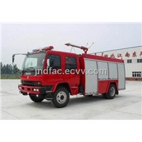 Isuzu Single Axle Foam Fire Truck