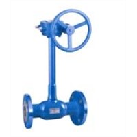 Long Stem Welded Ball Valve with Flange End