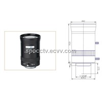Megapixels 8-50mm Manual Lens (F1.6)